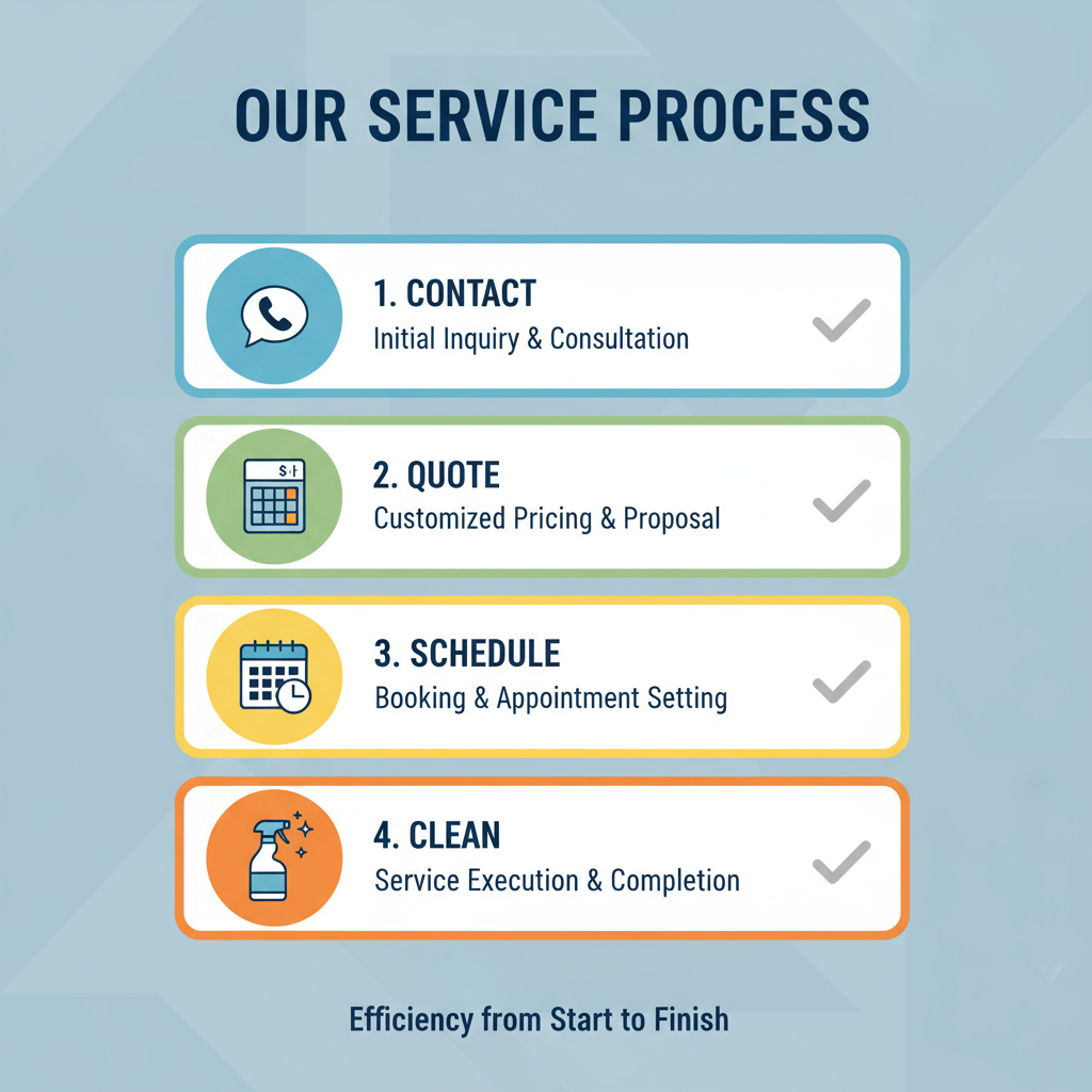 Four-step service process