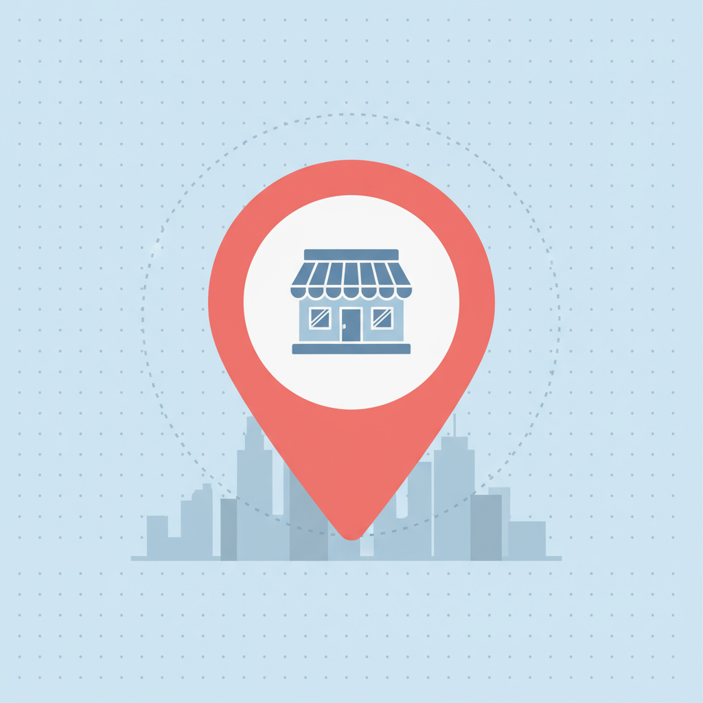 Local business presence graphic